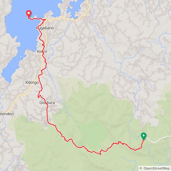Ruanda E-Mountainbike von Uwinka nach Maravilla