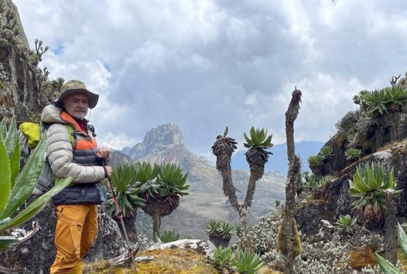 Das spektakuläre Stanley Bergmassiv des Rwenzori Mountains Nationalparks zieht Abenteurer und erfahrene Bergsteiger aus der ganzen Welt an.