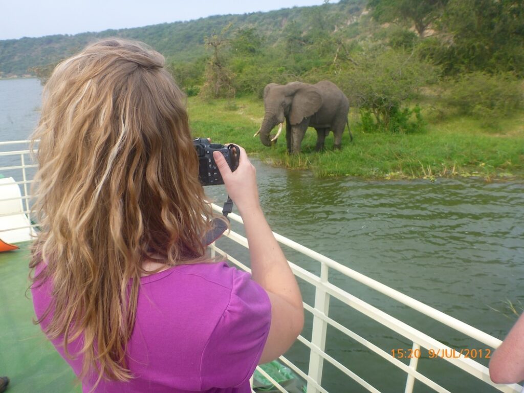 Boot Safari auf dem Nil im Murchison Falls Nationalpark