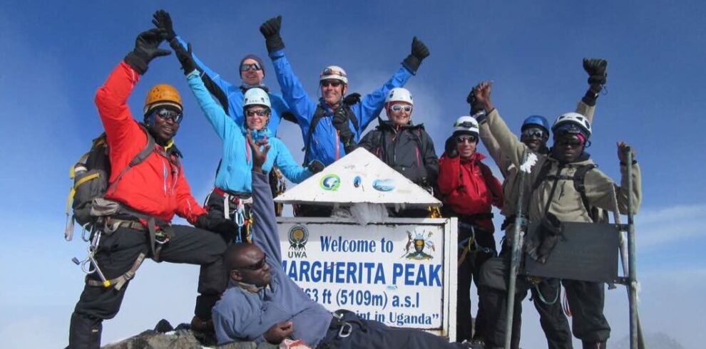 Trekking in den Rwenzori Bergen ist eine echte physische Herausforderung