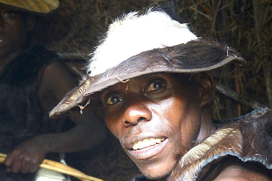 Batwa Portrait im Bwindi