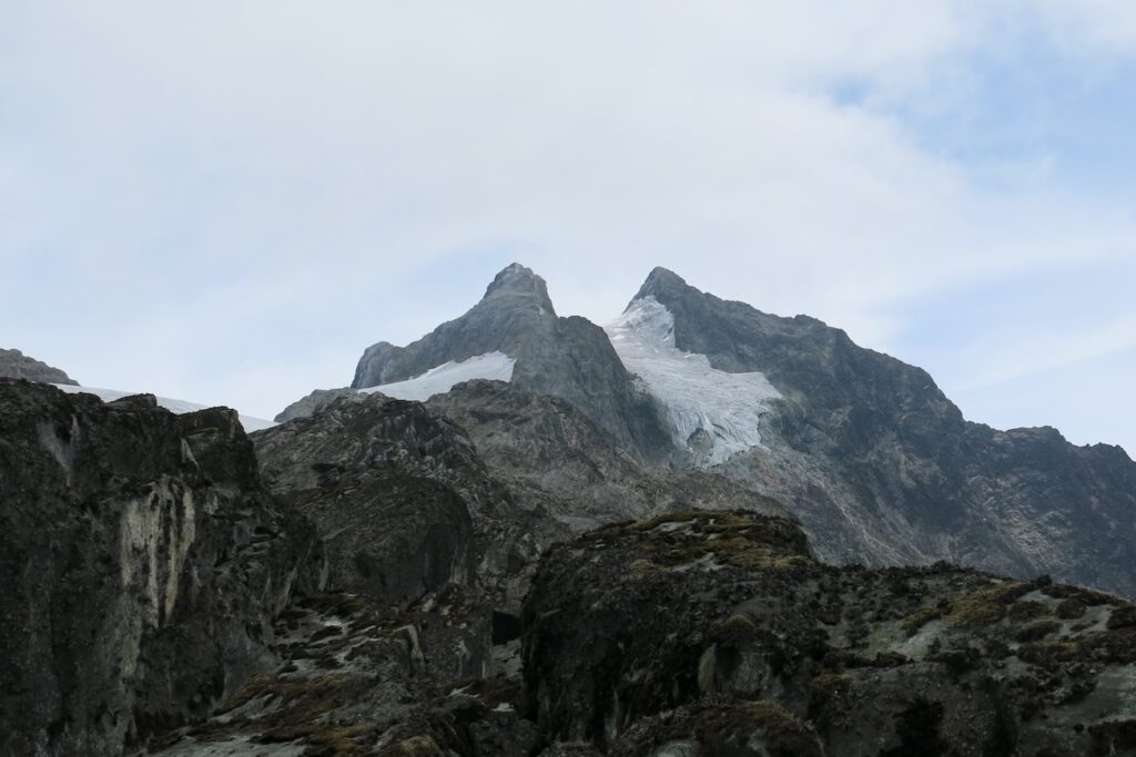 Rwenzori Gletscherblick Margherita