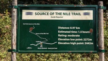 Entdecke die Nil Quelle auf der Ruanda eBike Tour