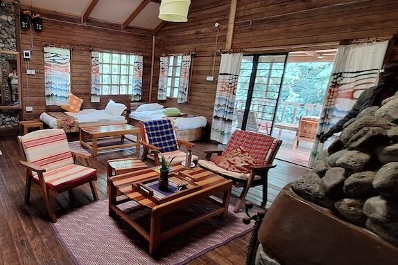 Twin Zimmer in der Snow Heights Luxus Lodge