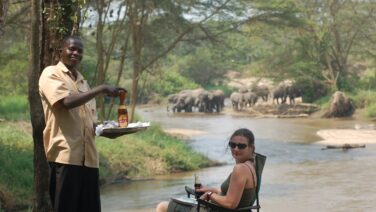 Fly-in Luxus Safari am Ishasha Fluss