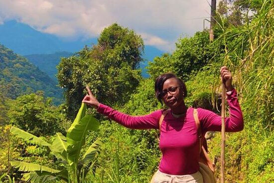Djenebou Scouting in den Ruwenzoris für Uganda-Trails Bergen Uganda Trails
